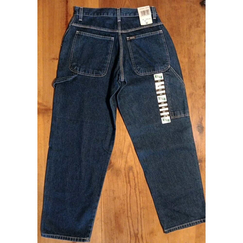 Key Carpenter Jeans Womens 6S High Rise Skater Workwear Relaxed Cotton 29x30 NWT